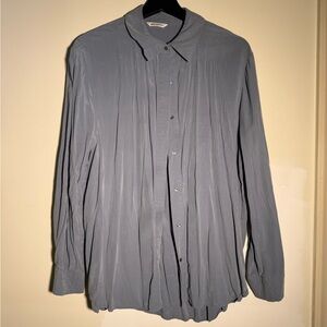 Atmosphere Light Gray Collared Shirt